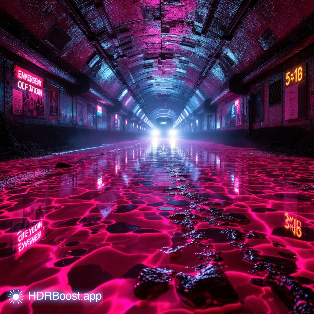 Neon Tunnel